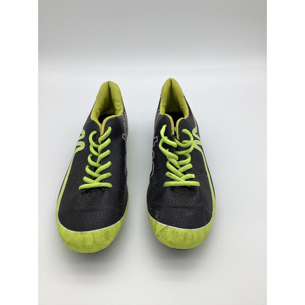 Mitre Size 12 Black Neon Green Mirage Soccer Cleats Football Shoes